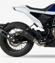 IXRACE AM3271SB MK2B Black Exhaust for Husqvarna Svartpilen 701 20-22, Vitpilen 701 20-22