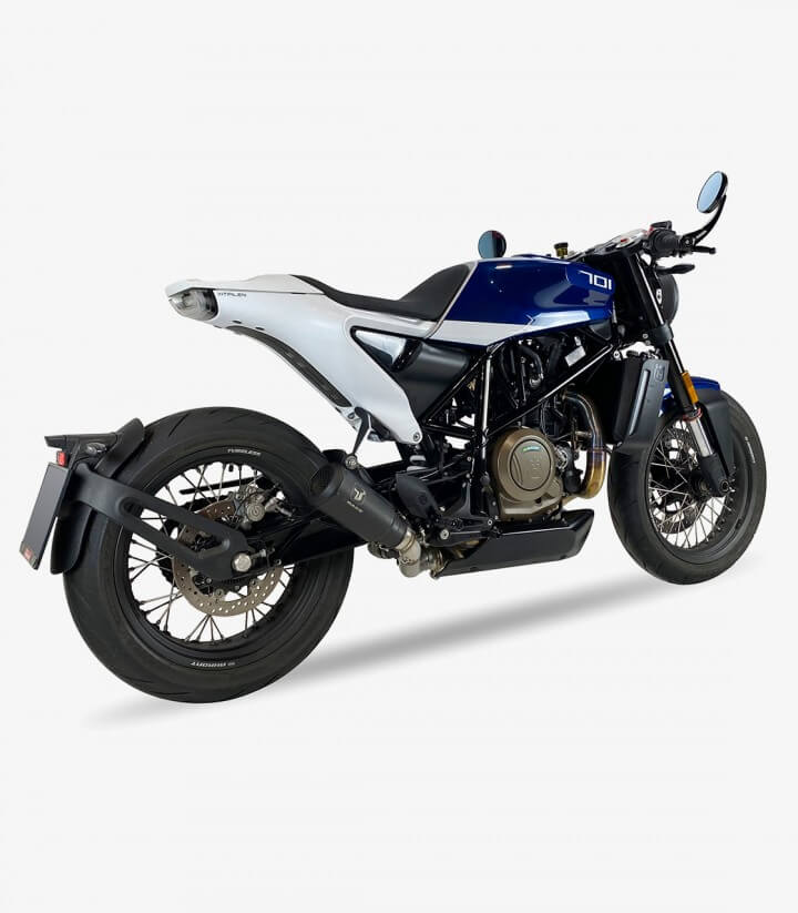 Auspuff AM3271SB IXRACE MK2B Schwarz für Husqvarna Svartpilen/Vitpilen 701 (20-22)