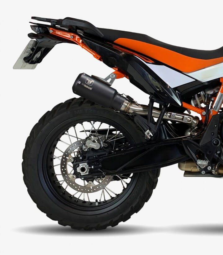 Auspuff AM3278SB IXRACE MK2B Schwarz für KTM 790 Adventure (19-20), 890 Adventure (20)