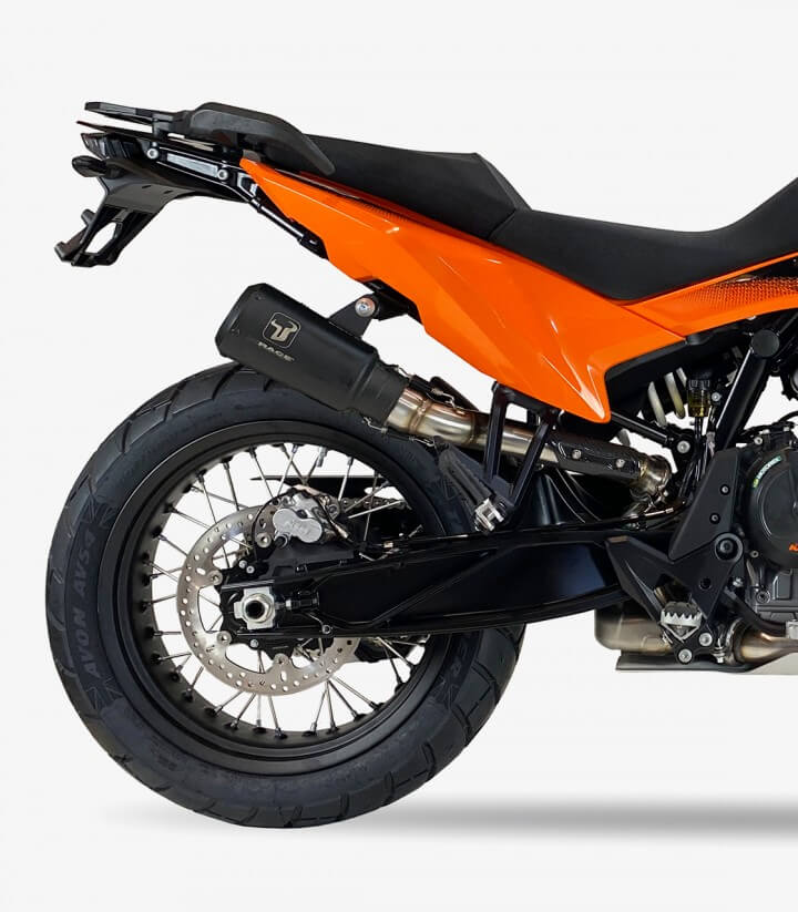 Auspuff AM3278SB IXRACE MK2B Schwarz für KTM 790 Adventure (19-20), 890 Adventure (20)