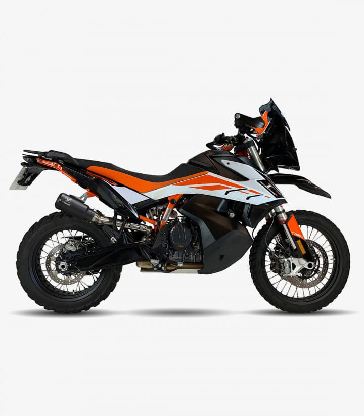 Auspuff AM3278SB IXRACE MK2B Schwarz für KTM 790 Adventure (19-20), 890 Adventure (20)