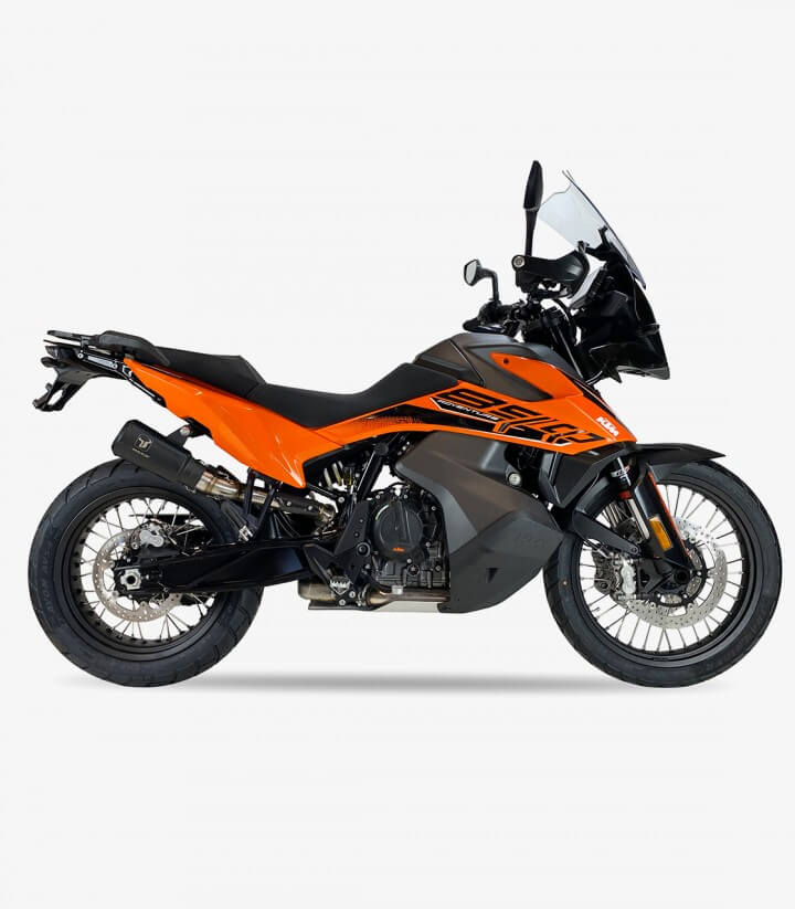 Auspuff AM3278SB IXRACE MK2B Schwarz für KTM 790 Adventure (19-20), 890 Adventure (20)