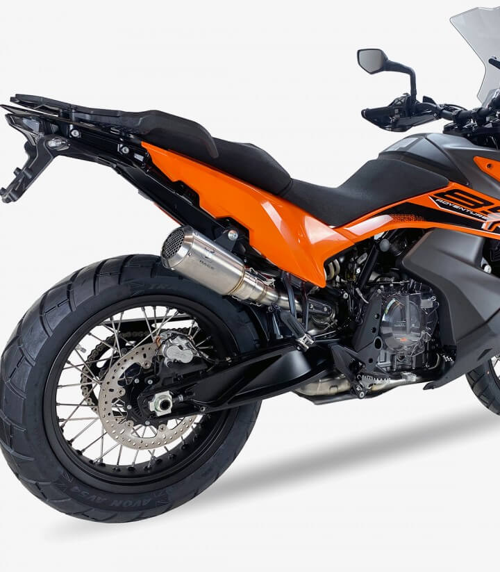 Auspuff AM3278S IXRACE MK2 Stahl für KTM 790 Adventure (19-20), 890 Adventure (20)