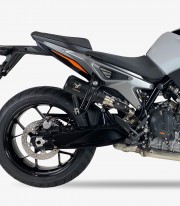 Escape AM3279SB IXRACE MK2B Negro para Husqvarna Svartpilen/Vitpilen 801, KTM Duke 790 18-24, Duke 890 R/L 20-23