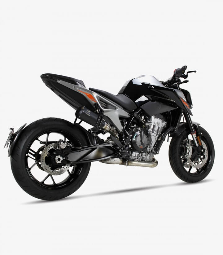 Auspuff AM3279SB IXRACE MK2B Schwarz für KTM Duke 790 (18-20), 890/R/L (20-23)