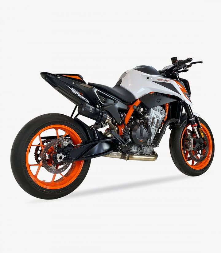 Auspuff AM3279SB IXRACE MK2B Schwarz für KTM Duke 790 (18-20), 890/R/L (20-23)