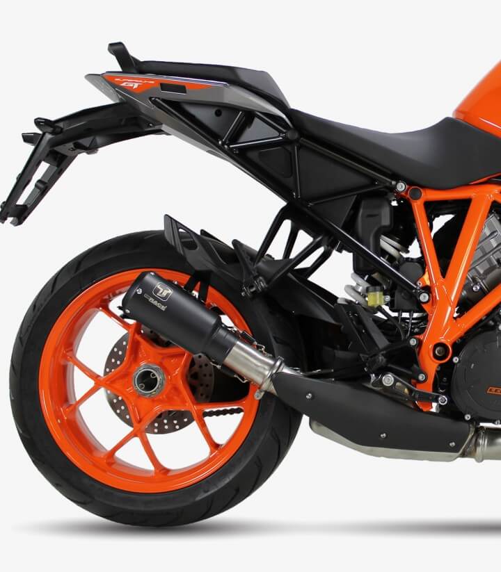 Auspuff AM3282SB IXRACE MK2B Schwarz für KTM 1290 Super Duke GT (16-24) / R (17-19)