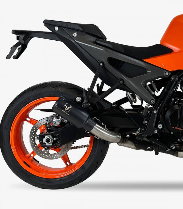 Auspuff AM3284SB IXRACE MK2B Schwarz für KTM 990 Duke / Duke R (24-26), 990 RC R / Track (25-26)