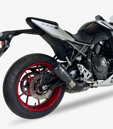 Auspuff AS8148SB IXRACE MK2B Schwarz für Suzuki GSX-8R/S (23-26), GSX-8T/TT (25-26)