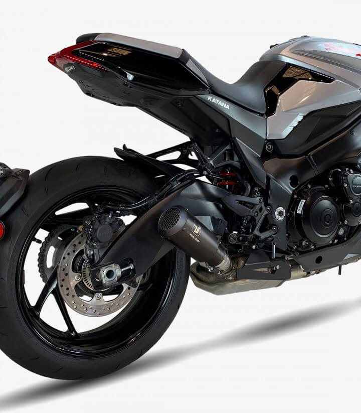 Auspuff AS8210SB IXRACE MK2B Schwarz für Suzuki GSX-S 950/1000/1000 GT/1000 GX (21-26), Katana 1000 (21-24)
