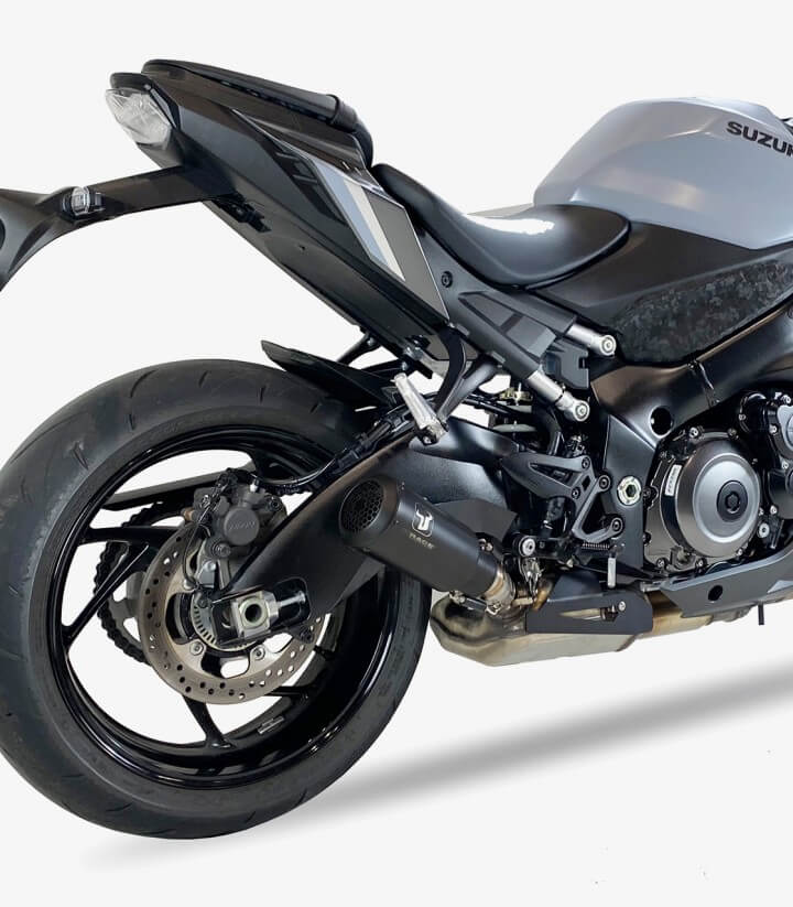 Auspuff AS8210SB IXRACE MK2B Schwarz für Suzuki GSX-S 950/1000/1000 GT/1000 GX (21-26), Katana 1000 (21-24)