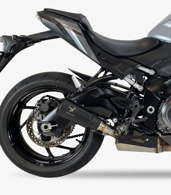 Auspuff AS8210SB IXRACE MK2B Schwarz für Suzuki GSX-S 950/1000/1000 GT/1000 GX (21-26), Katana 1000 (21-24)