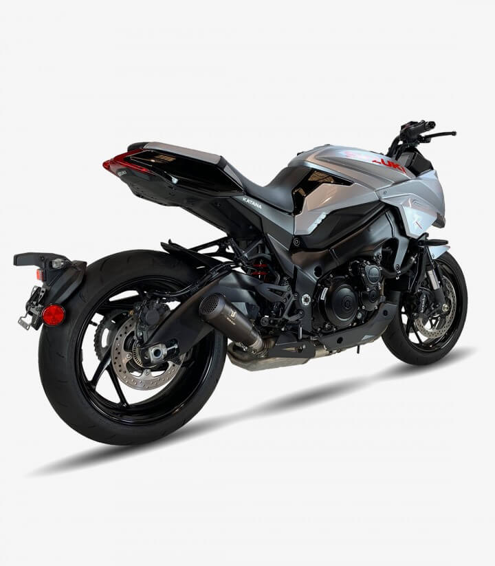 Auspuff AS8210SB IXRACE MK2B Schwarz für Suzuki GSX-S 950/1000/1000 GT/1000 GX (21-26), Katana 1000 (21-24)