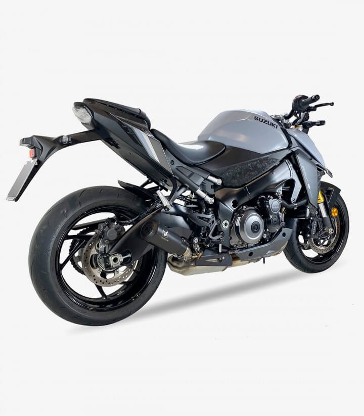 Auspuff AS8210SB IXRACE MK2B Schwarz für Suzuki GSX-S 950/1000/1000 GT/1000 GX (21-26), Katana 1000 (21-24)