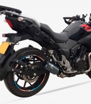 Escape AS8235SB IXRACE MK2B Negro para Suzuki DL 250 V-Strom 17-20, GSX-R 250 17-20