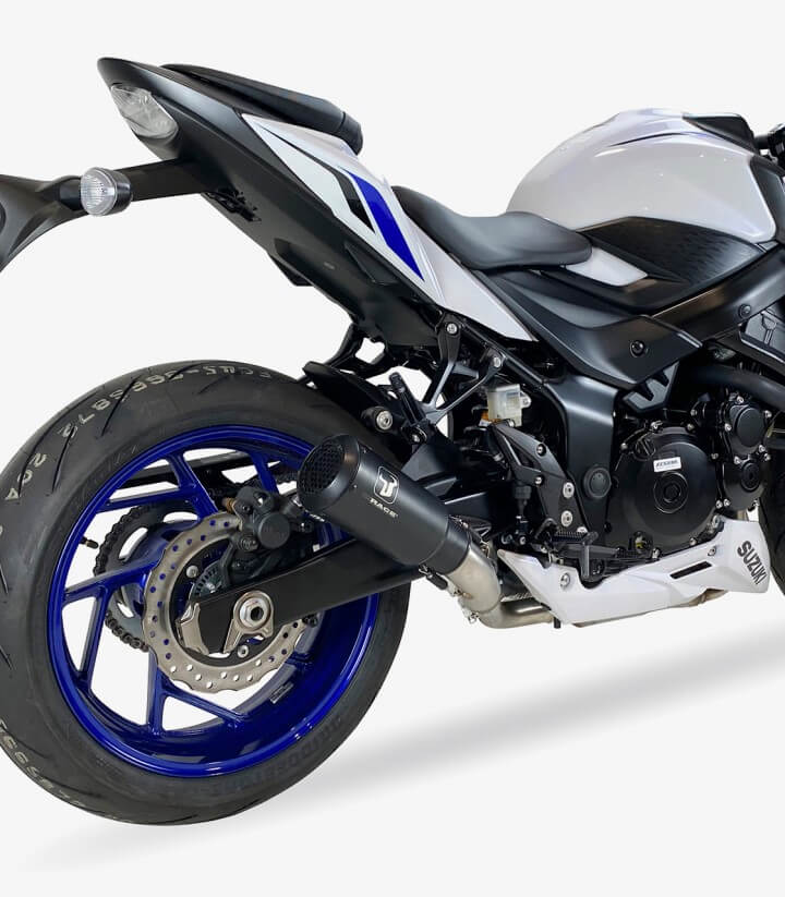 Auspuff AS8262SB IXRACE MK2B Schwarz für Suzuki GSR 750 (11-16), GSX-S 750 (17-20)