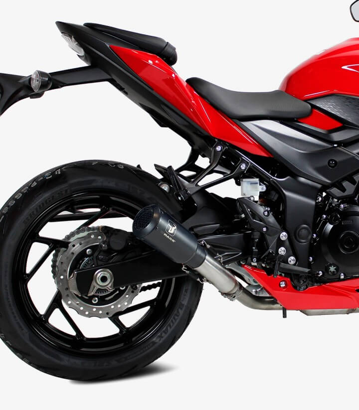 Auspuff AS8262SB IXRACE MK2B Schwarz für Suzuki GSR 750 (11-16), GSX-S 750 (17-20)