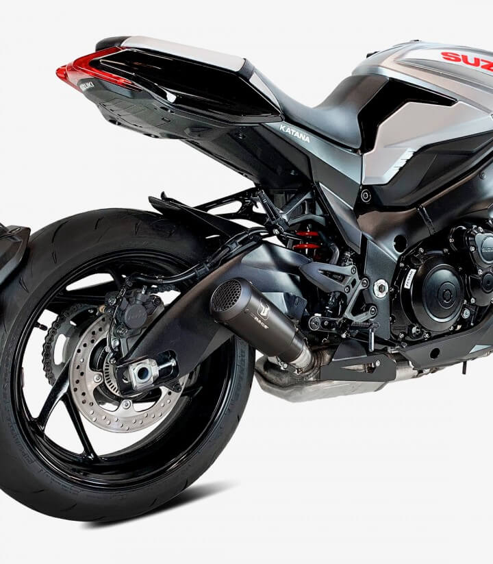 Auspuff AS8299SB IXRACE MK2B Schwarz für Suzuki GSX-S / GSX-F 1000 (15-20), Katana 1000 (19-20)