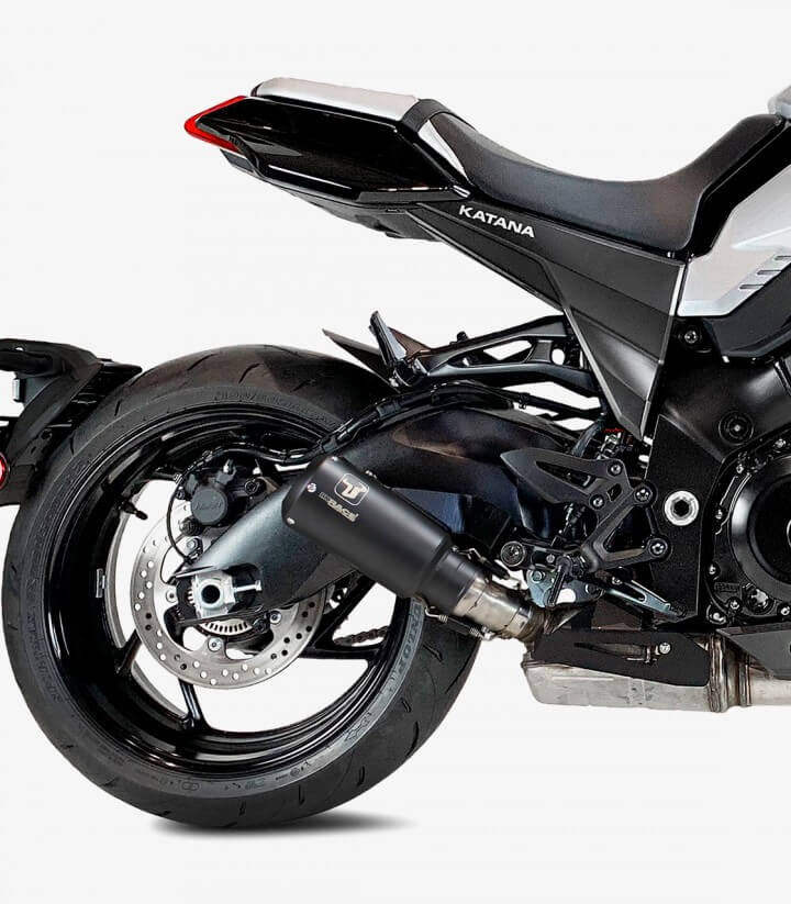 Auspuff AS8299SB IXRACE MK2B Schwarz für Suzuki GSX-S / GSX-F 1000 (15-20), Katana 1000 (19-20)