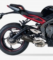 IXRACE AT4247SB MK2B Black Exhaust for Triumph Street Triple 675 / 765 R 17-20