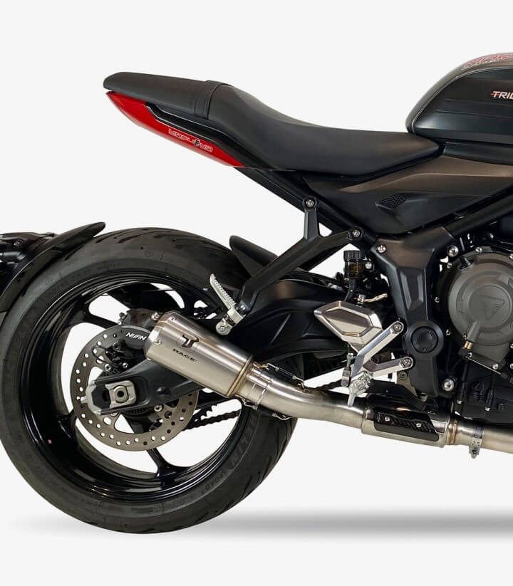 Auspuff AT4249S IXRACE MK2 Stahl für Triumph Trident 660 21-22