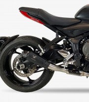 IXRACE AT4249SB MK2B Black Exhaust for Triumph Trident 660 21-22