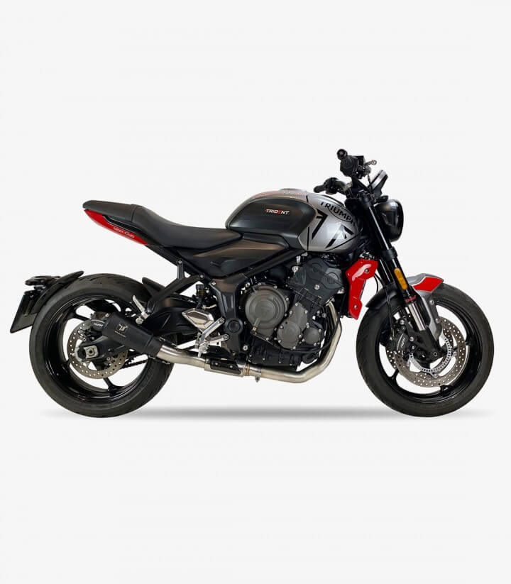 Escape AT4249SB IXRACE MK2B Negro para Triumph Trident 660 21-22