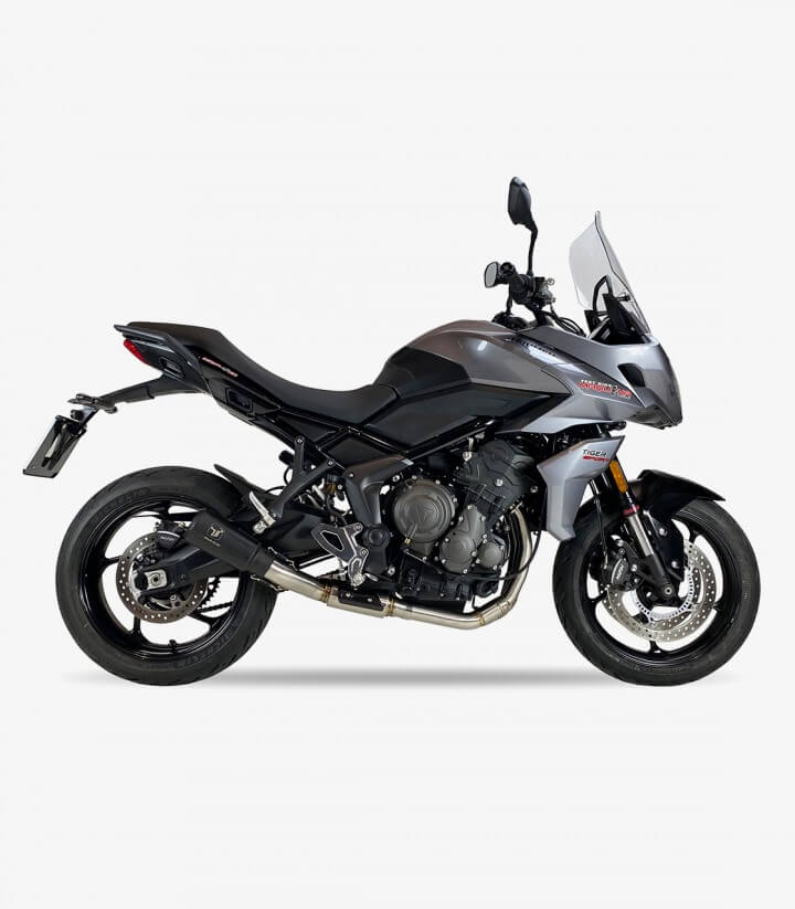 Auspuff AT4250SB IXRACE MK2B Schwarz für Triumph Tiger Sport 660 Full System (21-26)