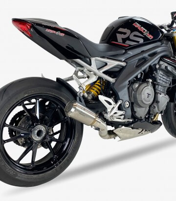 Auspuff AT4270S IXRACE MK2 Stahl für Triumph Speed Triple 1200 RS / RR (21-24)