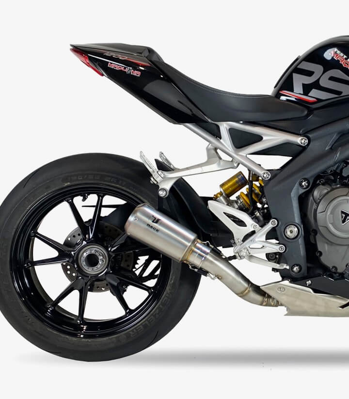 Auspuff AT4270S IXRACE MK2 Stahl für Triumph Speed Triple 1200 RS / RR (21-24)