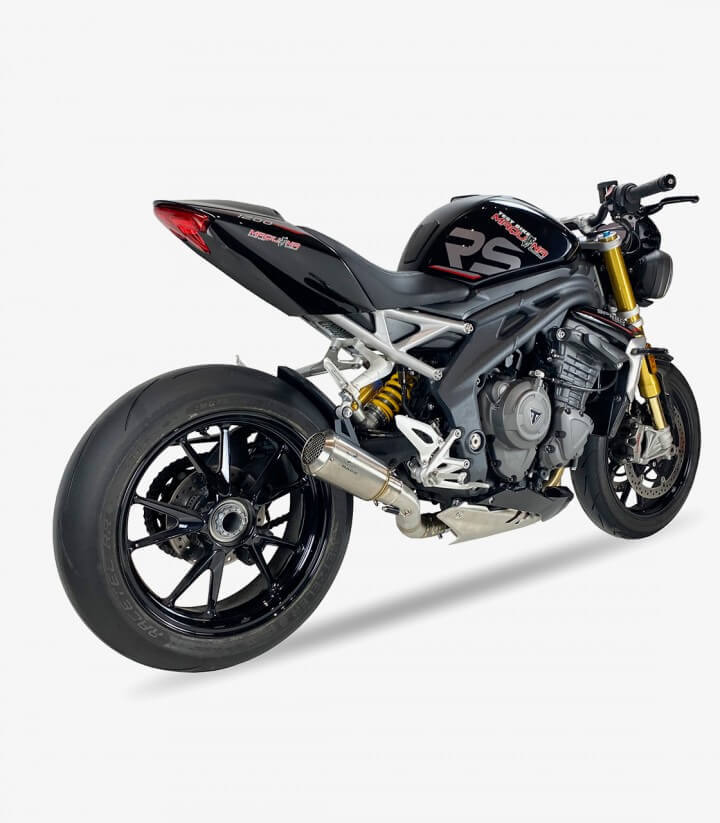 Auspuff AT4270S IXRACE MK2 Stahl für Triumph Speed Triple 1200 RS / RR (21-24)