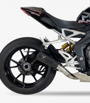 Escape AT4270SB IXRACE MK2B Negro para Triumph Speed Triple 1200 RS / RR 21-22