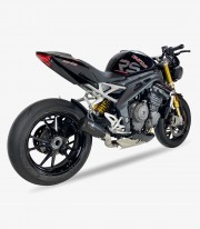 Escape AT4270SB IXRACE MK2B Negro para Triumph Speed Triple 1200 RS / RR 21-22