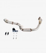 IXRACE AY9239SB MK2B Black Exhaust for Yamaha MT-125 21-23