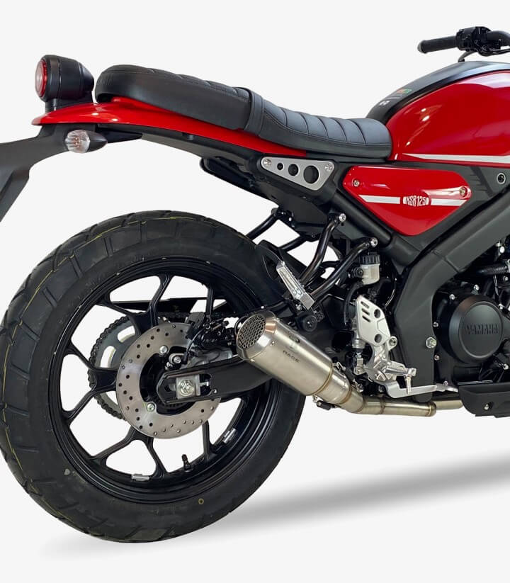 Auspuff AY9240S IXRACE MK2 Stahl für Yamaha MT-125, XSR 125, YZF-R 125 Full System (21-26)