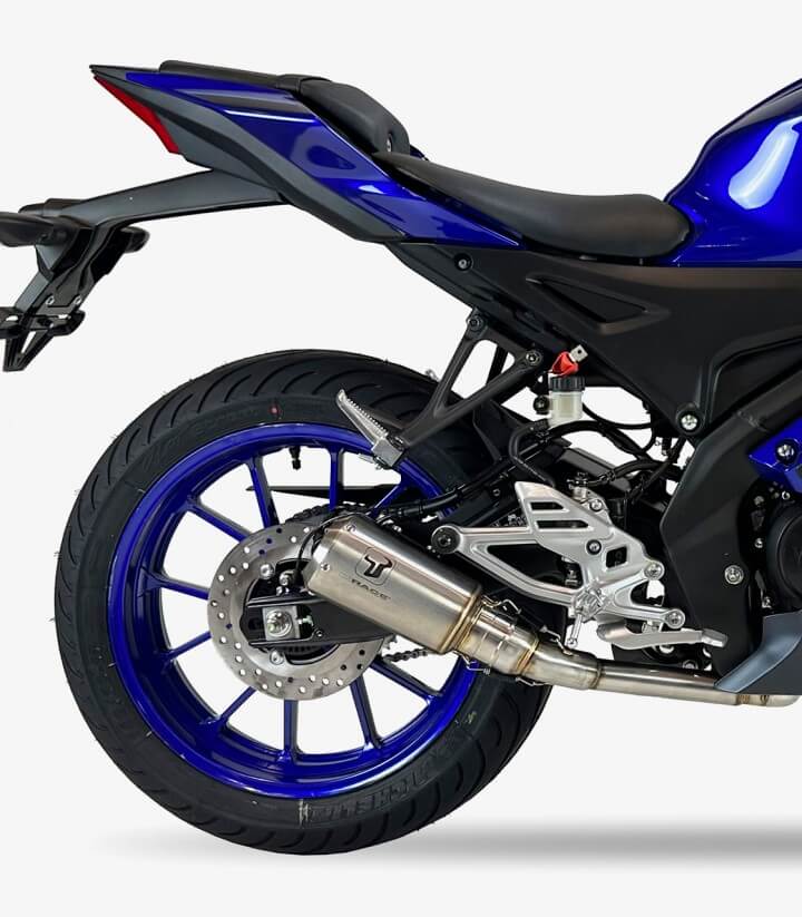 Auspuff AY9240S IXRACE MK2 Stahl für Yamaha MT-125, XSR 125, YZF-R 125 Full System (21-26)