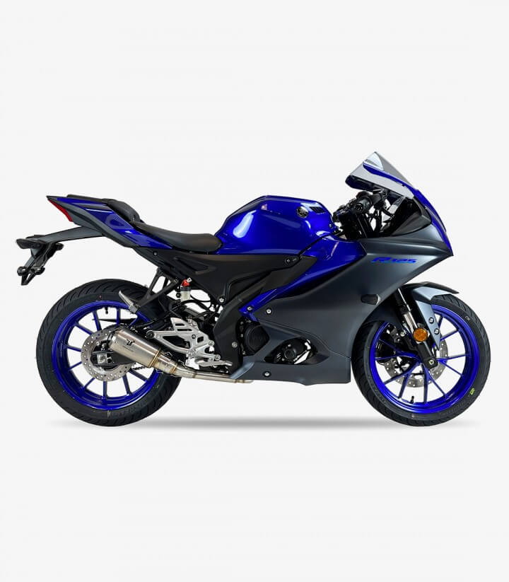 Auspuff AY9240S IXRACE MK2 Stahl für Yamaha MT-125, XSR 125, YZF-R 125 Full System (21-26)