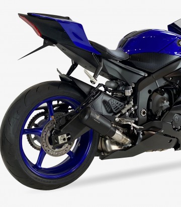 Auspuff AY9254SB IXRACE MK2B Schwarz für Yamaha YZF 600 R-6 (16-25)