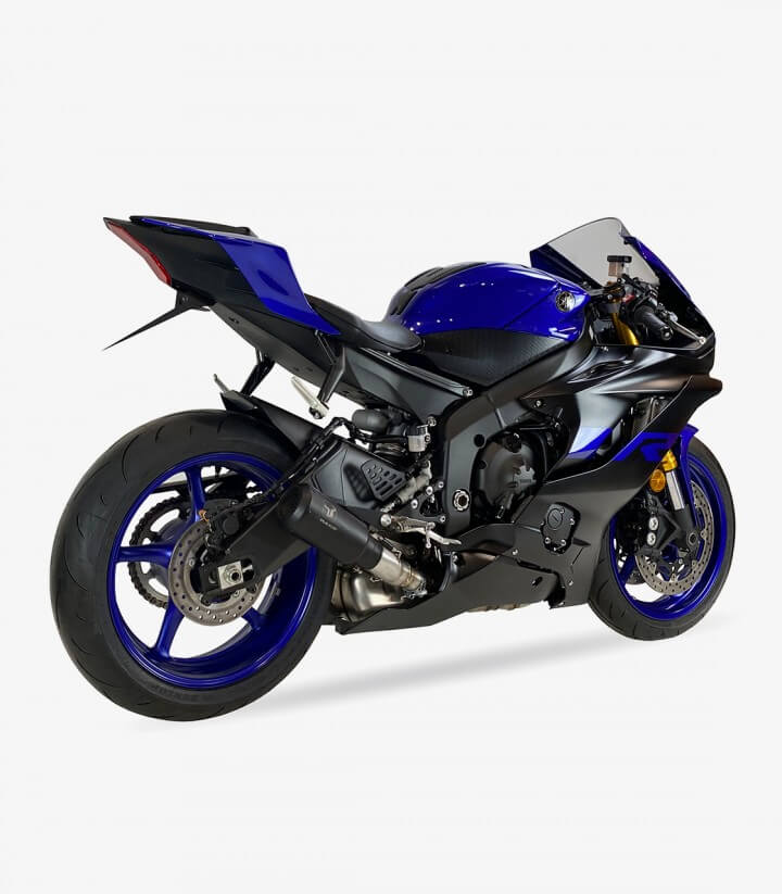 Auspuff AY9254SB IXRACE MK2B Schwarz für Yamaha YZF 600 R-6 (16-25)