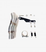 IXRACE AY9254SB MK2B Black Exhaust for Yamaha YZF 600 R-6 16-23