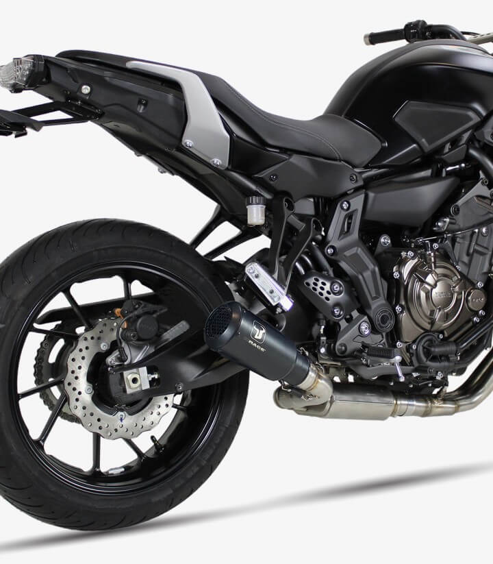 Auspuff AY9257SB IXRACE MK2B Schwarz für Yamaha Tracer 7/GT (20-24)