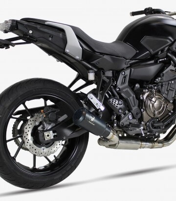 Auspuff AY9257SB IXRACE MK2B Schwarz für Yamaha Tracer 7/GT (20-24)