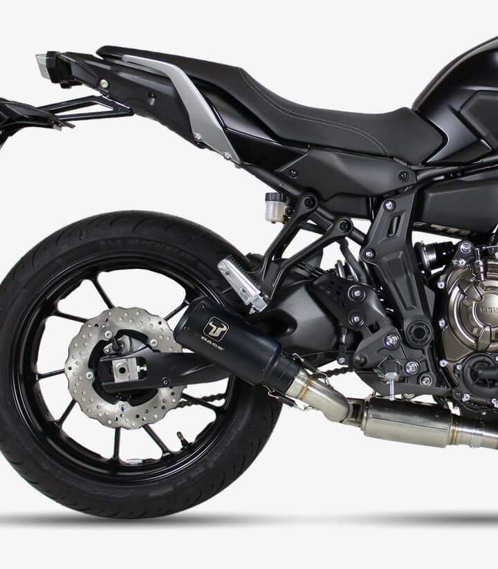 Auspuff AY9257SB IXRACE MK2B Schwarz für Yamaha Tracer 7/GT (20-24)