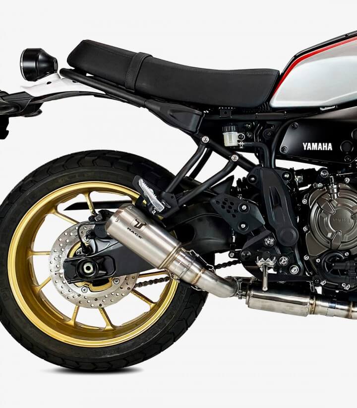Auspuff AY9258S IXRACE MK2 Stahl für Yamaha XSR 700 Full System WITH CAT. (21-24)