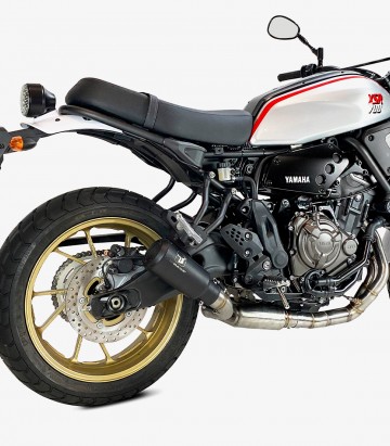 Auspuff AY9258SB IXRACE MK2B Schwarz für Yamaha XSR 700 Full System WITH CAT. (21-24)