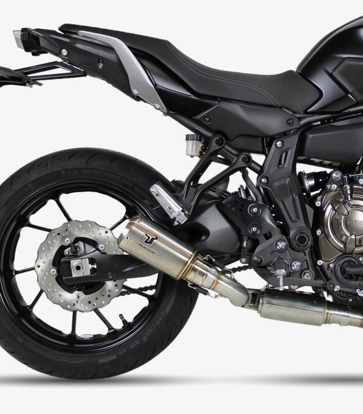 Auspuff AY9259S IXRACE MK2 Stahl für Yamaha Tracer 700 Full System WITH CAT. (17-19)