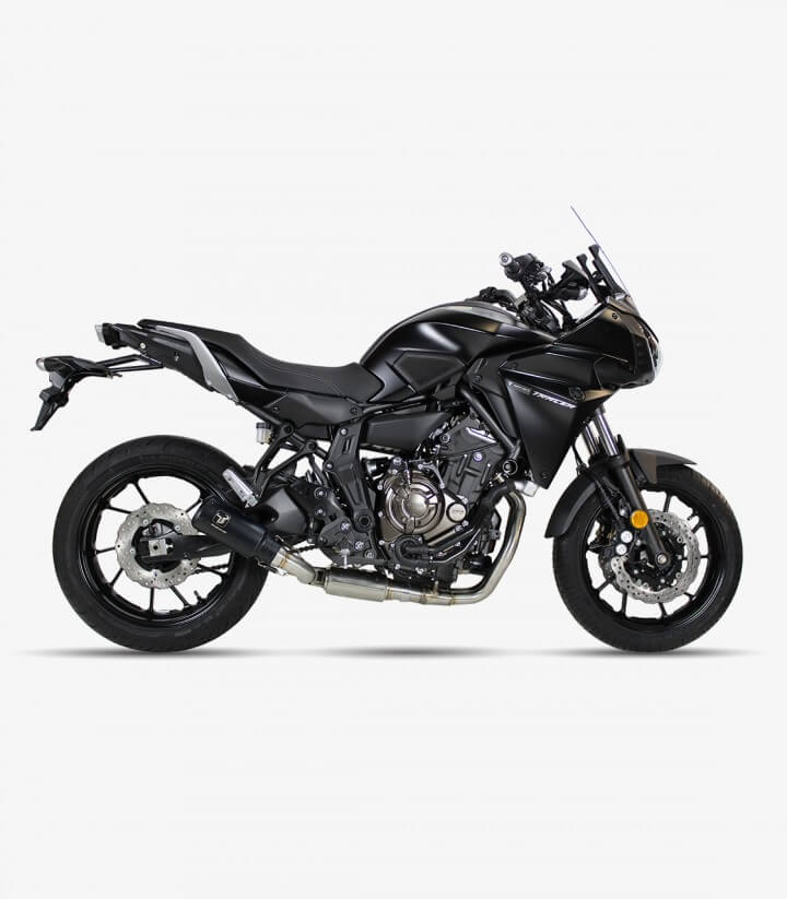 Auspuff AY9259SB IXRACE MK2B Schwarz für Yamaha Tracer 700 Full System WITH CAT. (17-19)