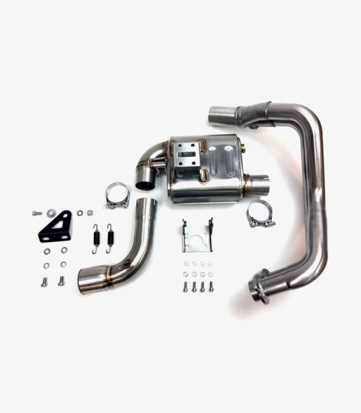 Auspuff AY9259SB IXRACE MK2B Schwarz für Yamaha Tracer 700 Full System WITH CAT. (17-19)