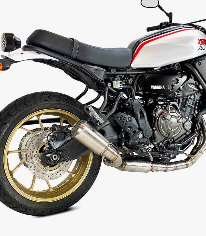 Auspuff AY9260S IXRACE MK2 Stahl für Yamaha XSR 700 Full System WITH CAT. (16-20)