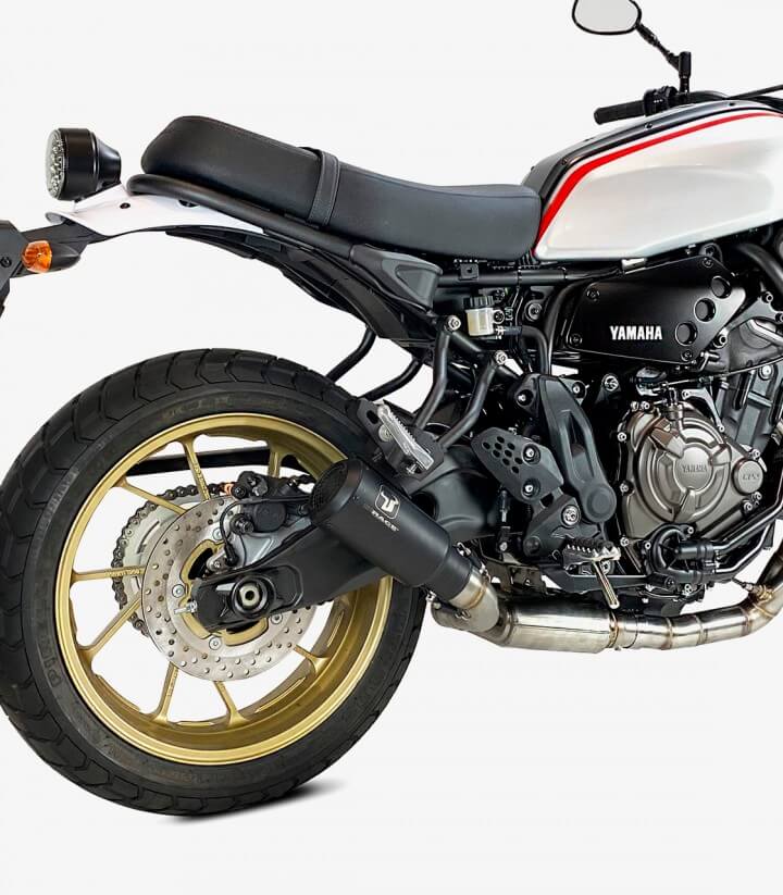 Auspuff AY9260SB IXRACE MK2B Schwarz für Yamaha XSR 700 Full System WITH CAT. (16-20)